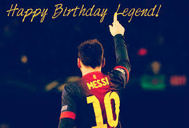 Fc barcelona congratulated its superstar, lionel messi, on his birthday, the argentine striker turned 34. Happy Birthday Legend Lionel Messi Steemit