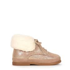 Pom Dapi Gold Upper 100 Leather Lining 100 Sheep Wool Outsoles 100 Rubber Fur Lined Leather Ankle Boots Fan Fan Fur Melijoe Com