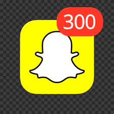 snapchat square app icon with 300 notifications png square app app icon iphone background wallpaper