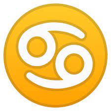 Zodiac text symbols (not emoji) while we wait for social apps to possibly add the zodiac symbols let's help you out for the time being. Cancer Emoji