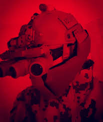 Ksk Trooper Getting Ready For Nightshift On Quad Ksk