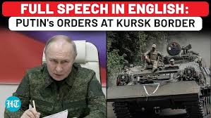 Putin visits Kursk after Ukrainian attack - YouTube