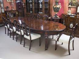 Antique oak dining room set this beautiful antique dining room table and chair set is in great condition and comes with(6) six high straight back chairs and three leaves for your larger party needs. 10 Chair Dining Table Seat Nz Regarding Room Set Plan Scrumrf Farmhouse Style Dining Room Large Dining Room Table 12 Seat Dining Table