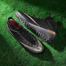 Football Boots Men's High-Top Astro Turf Trainers