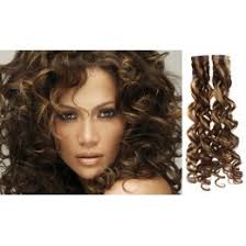 4.0 out of 5 stars. Tape In Tape Hair Extensions 20 Inch 50cm Curly Clip Hair Extensions Com