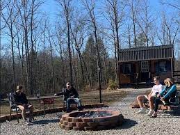 Parents Build Tiny Village For Family Instead Of One Home Thechive Tiny House Village Tiny House Village