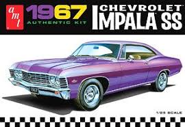 Caribbean blue 1967 chevrolet impala. 1967 Chevrolet Impala Ss Model Car Hobbysearch Model Car Kit Store