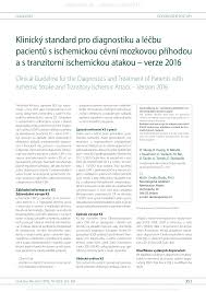 045 lyubov shepilova i nikolay ozerov. Pdf Clinical Guideline For The Diagnostics And Treatment Of Patients With Ischemic Stroke And Transitory Ischemic Attack Version 2016