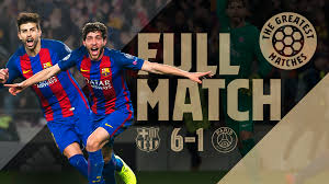 Watch barcelona all season long on bein sports with fubotv. Our Best Match Ever Barca 6 1 Psg 16 17