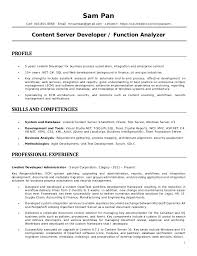 Resume Content Server 2015