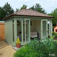 Garden Office I Would Like To Work Here Gartenhaus Gartenpavillion Garten