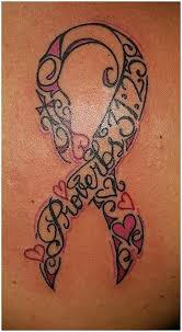 Learn about the warning signs, symptoms, screening process, stages, and treatment related to colorectal cancer. Tatto Cancer Ribbon Tattoo Drawing