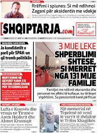 Shtypi I Dites Per Sot Faqet E Para Te Gazetave Kryesore Shqiptarja Com