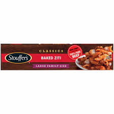 Stouffer's baked ziti is hearty ziti pasta in a. Ralphs Stouffer S Large Family Size Baked Ziti Frozen Meal 57 Oz