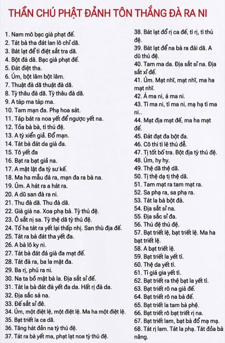 Thần chú Phật Đỉnh Tôn Thắng và ý nghĩa trong Phật giáo Đại thừa