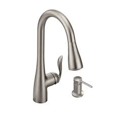 moen arbor single handle pull down