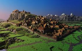 Images Minecraft Fonds Lord Of The Cubes T2 Minecraft Minecraft Architecture Minecraft Paysage Ville
