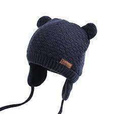 Xiaohawang Warm Baby Hat Cute Bear Toddler Earflap Beanie Https Www Amazon Com Dp B075ys2f5f Ref Cm Sw R Pi Dp Baby Winter Hats Baby Boy Hats Baby Winter