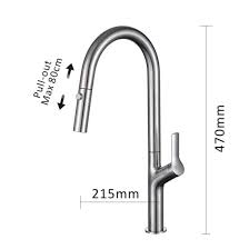 No need to remove the device when no battery, just turn off the sensor to let it work as a normal faucet touchless mode. China Sink Faucet Dalmo Single Handle High Arc Brushed Nickel Pull Out Kitchen Tap With 360 Rotation Spout 3 Spray Modes Stainless Steel Lead Free Kitchen Sink China Multifuction Pull Out Stretch Kitchen Faucet