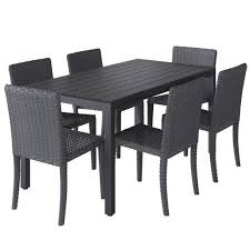 Enjoy alfresco dining with wicker patio furniture. Patio Dining Sets Corliving Canada Corliving Furniture Ca