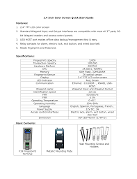 Connect the lock as show in the diagram, (see figure 23 and 24). Zkteco F18 Quick Start Manual Manualzz