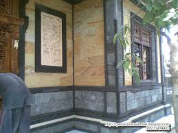 Dalam hal ini kita tidak boleh bertindak membabi buta. Bale Daja Pintu Gebyog Minimalis Spesialis Batu Alam Bali