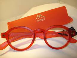 Auth Montana Vintage Designer Preppy Round Reading Glasses Readers Red 2 00 Glasses Fashion Women Reading Glasses Glasses Fashion