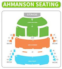 Ahmanson Theatre Seating Chart Ahmanson Theatre Seating