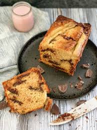 Banana Bread With Chocolate Chips Un Petit Oiseau Dans La Cuisine Recipe Baking Cooking Time Desserts
