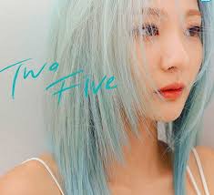 In the second pic i had used overtone's turquoise conditioner to tone it down a bit. Prior To Releasing New Mini Album Two Five Bol4 S Jiyoung Standing Out Blue Hair Has Garnered Attention