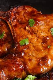 Juicy grilled pork chops with a tiny bit of sweetness and a faint hint of spiciness make for an excellent simple dinner main that pairs with practically any side. Baked Bone In Pork Chops Recipe