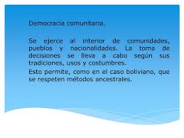 La democracia, como sistema político moderno, es una forma de vivir en sociedad, que solo es viable si se fundamenta en un conjunto de valores, como la libertad, la igualdad, la estos valores, que son fundamentales para su funcionamiento, son el resultado de la evolución de nuestras sociedades. Democracia Representativa Es El Mecanismo Previsto En La Constitucion De Chile Que Garantiza La Participacion De Los Ciudadanos El Pueblo Gobierna Ppt Descargar