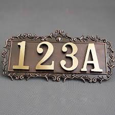 Address corrections cost the united states postal service (usps) about $14 million between 2012 and 2013. Online Buy Wholesale Hotel Door Numbers From China Hotel Door Numbers Wholesalers Door Number Plates Number Plate Name Plates For Home