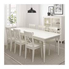 Ingatorp Extendable Table White Length 61 Ikea Ikea Dining Room Ikea Dining Table White Kitchen Table