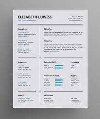 Resume Resume Lettering School Design