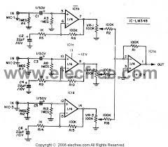 This audio mixer circuit uses an lm3900 ic but is not a profesional audio dj mixer. Pin On Mixer