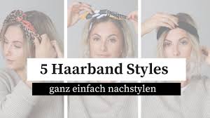So halten frisuren mit haarband: 5 Haarband Styles Zum Nachstylen Ffranzy Youtube