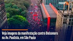 E duas emissoras de rádio: Veja Imagens Da Manifestacao Contra Bolsonaro Na Av Paulista Em Sao Paulo Youtube