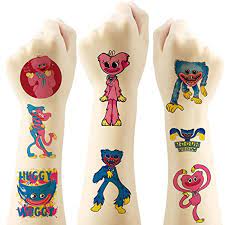 Huggy Wuggy Playtime Tattoos for Kids, Temporary Tattoos Stick on with Skin  Friendly, Kids Tattoos for Girls Boys and Girls : Amazon.com.be: Toys