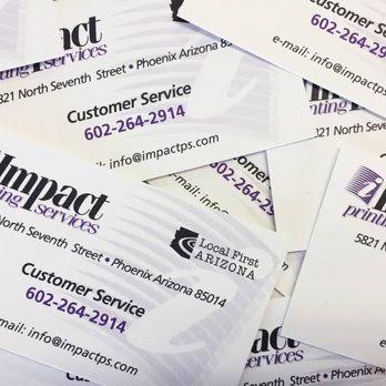 Impact Printing Services Logo