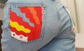 Painting on jeans pocket tutorial | paint with me this easy aesthetic diy. 15 Jean Pocket Painting Ideas Ideas For Diy