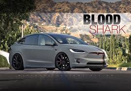 Tesla Model X P100d Satin Battleship Gray Custom Wrap Bloodshark Westcoastcustomsdesign Westcoastcustoms Wcc W Tesla Model X Tesla Model Tesla