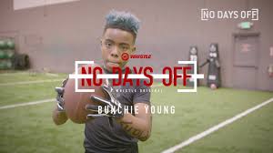 A few colleges are ready to sign an upcoming football prospect with great speed, personality, and the perfect makeup. Whistle Sports Bunchie Young Is The Future Of Football Facebook