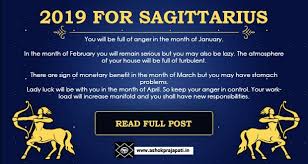 Sagittarius Horoscope Prediction 2019 sagittarius horoscope prediction 2019