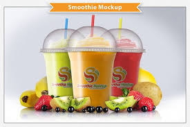 Download Smoothie Mockup Mockup Printed Cups Avocado Smoothie