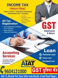Aiat Gst Suvidha Kendra Filing Taxes Income Tax Return Income Tax Return Filing