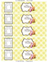 Personalized baby shower stickers & labels with no setup fees. Baby Birds Water Bottle Label Digital File Pink And Purple Bird And Mommy Water Label Pink Birds Baby Shower Water Bottle Label Diy Paper Party Supplies Stickers Labels Tags