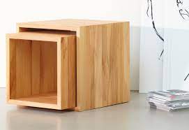Beistelltisch aus holz kernbuche neuwertig höhe 50 cm breite 50 cm tiefe 40 cm privatverkauf. Jan Kurtz Wurfel Primus 50 X 50 Cm Beistelltisch
