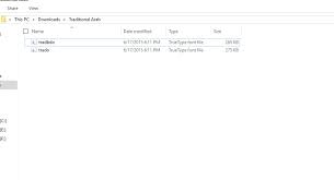 Panduan Penggunaan Microsoft Word Cara Menambah Font Traditional Arabic Microsoft Word