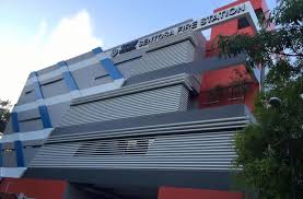 Scdf officers and vehicles along tanjong pagar road, where five people were killed in an incident involving a car and a fire. New Sentosa Fire Station The 21st One In Singapore Starts Operations Today Coconuts Singapore